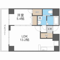 REIOS谷町の物件間取画像